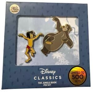 Disney Classics - The Jungle Book
Pink A La Mode (PALM) Exclusives Pin set new